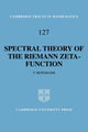 Book cover of: Spectral Theory of the Riemann Zeta-Function. By: Yoichi Motohashi