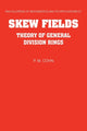 Book cover of: Skew Fields. By: P. M. Cohn