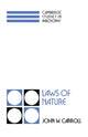 Book cover of: Laws of Nature. By: John W. Carroll