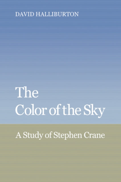 Book cover of: Color of the Sky. By: David Halliburton