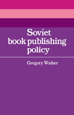Soviet Book Publishing Policy