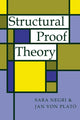 Book cover of: Structural Proof Theory. By: Sara Negri