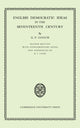 Book cover of: English Democratic Ideas in the Seventeenth Century. By: George Peabody Gooch