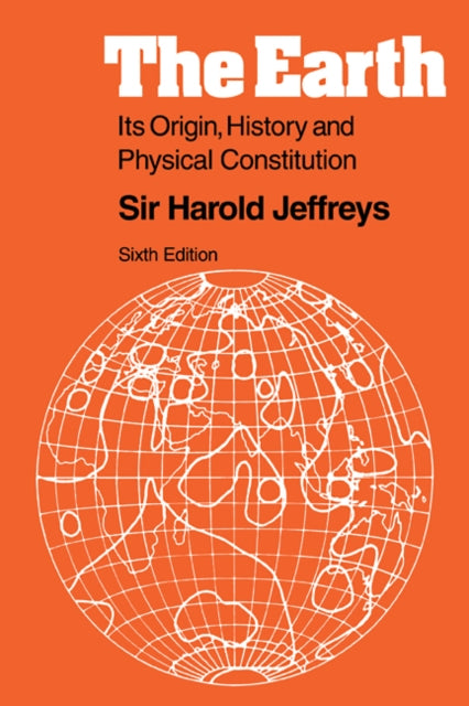 Book cover of: Earth. By: Harold Jeffreys
