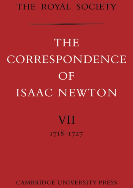 Book cover of: Correspondence of Isaac Newton. By: Isaac Newton
