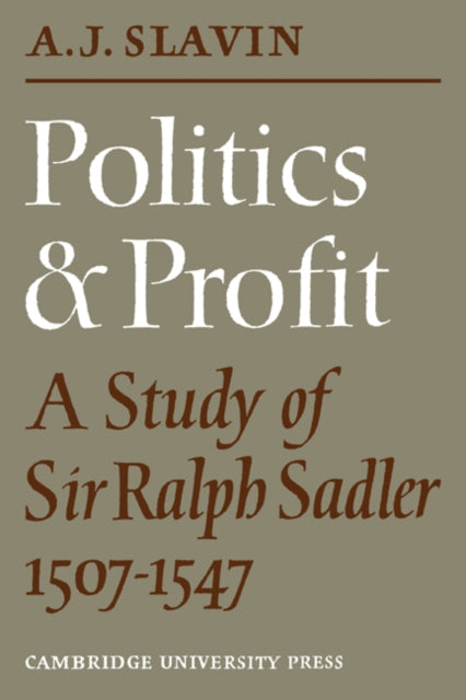 Book cover of: Politics and Profit. By: Arthur Joseph Slavin