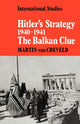 Book cover of: Hitler's Strategy 1940–1941. By: Martin van Creveld