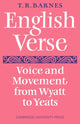 Book cover of: English Verse. By: T. R. Barnes