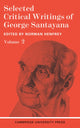 Book cover of: Selected Critical Writings Vol 2
