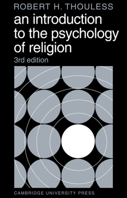 Book cover of: Introduction to the Psychology of Religion. By: Robert H. Thouless