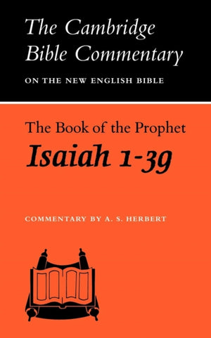 The Book of the Prophet Isaiah, 1-39