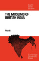 Book cover of: Muslims of British India