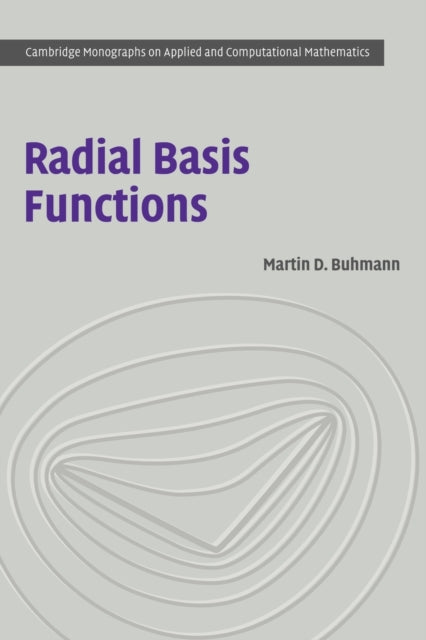 Book cover of: Radial Basis Functions. By: Martin D. Buhmann