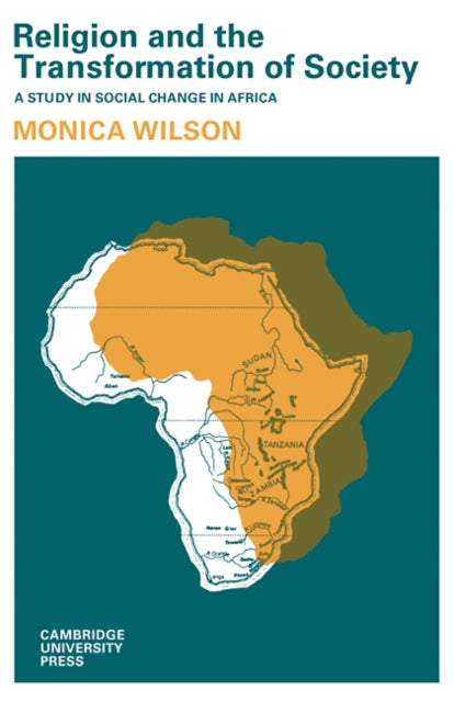 Book cover of: Religion and the Transformation of Society. By: Monica Wilson
