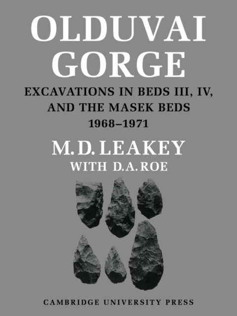 Book cover of: Olduvai Gorge. By: Mary Leakey