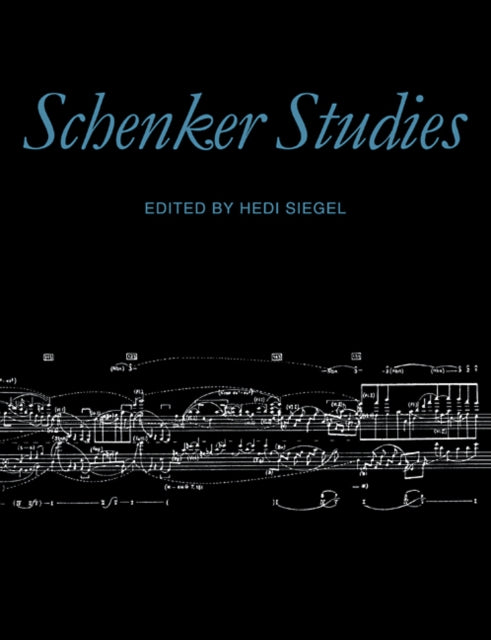Book cover of: Schenker Studies. By: Hedi Siegel