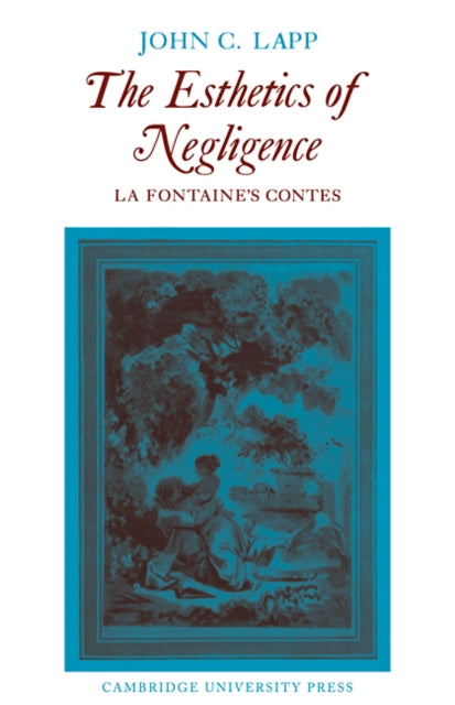 Book cover of: Esthetics of Negligence. By: John C. Lapp