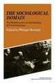 Book cover of: Sociological Domain. By: Philippe Besnard