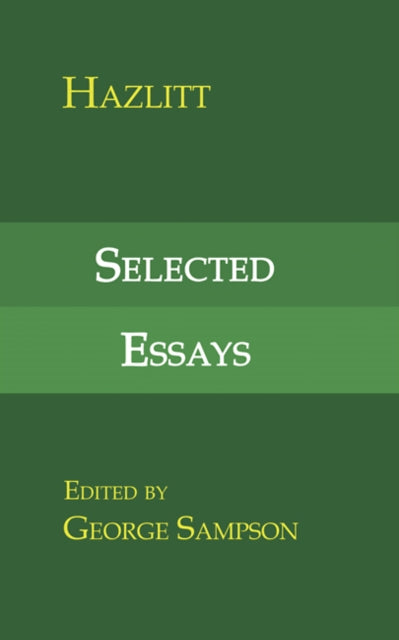Selected Essays