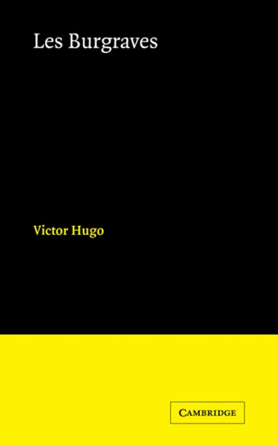 Book cover of: Burgraves, Les. By: V. Hugo