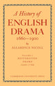 Book cover of: History of English Drama, 1660–1900. By: Nicoll