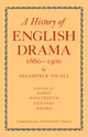 Book cover of: History of English Drama 1660-1900. By: Allardyce Nicoll