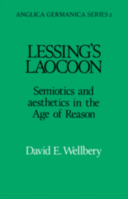 Book cover of: Lessing's Laocoon. By: David Wellbery
