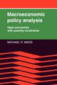 Book cover of: Macroeconomic Policy Analysis. By: Michael P. Amos