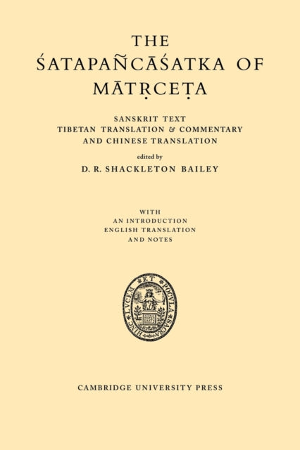 The Satapancasatka of Matrceta