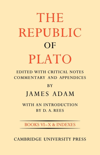 Book cover of: Republic of Plato