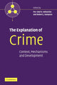 Book cover of: Explanation of Crime