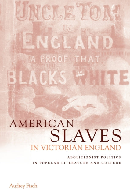 Book cover of: American Slaves in Victorian England. By: Audrey A. Fisch