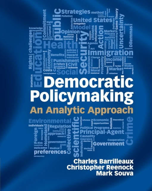 Book cover of: Democratic Policymaking. By: Charles Barrilleaux