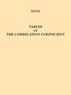 Book cover of: Tables of the Ordinates and Probability Integral of the Distribution of the Correlation Coefficient in Small Samples. By: F. N. David