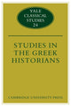 Book cover of: Studies in the Greek Historians. By: Adam Parry