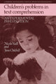 Book cover of: Children's Problems in Text Comprehension. By: Arp