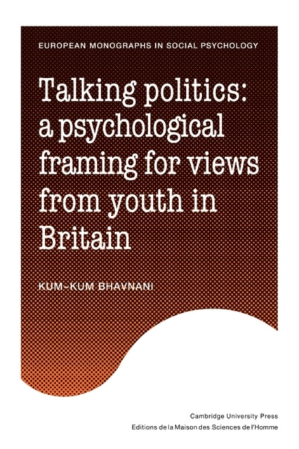Book cover of: Talking Politics. By: Kum-Kum Bhavnani