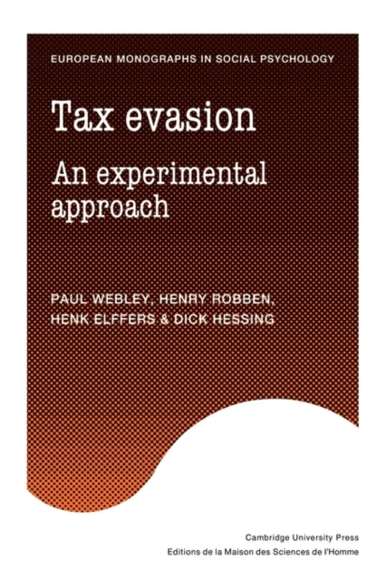 Book cover of: Tax Evasion. By: Paul Webley