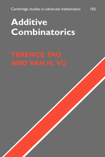 Book cover of: Additive Combinatorics. By: Terence Tao