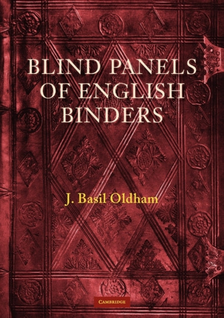 Book cover of: Blind Panels of English Binders. By: J. Basil Oldham