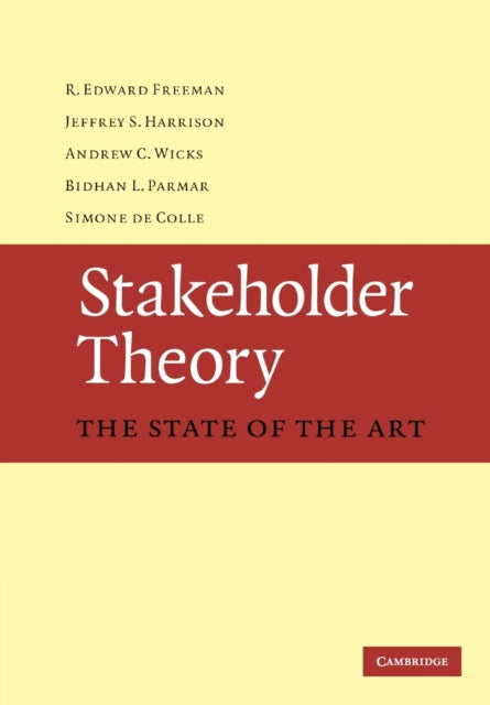 Book cover of: Stakeholder Theory