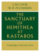 Book cover of: Sanctuary of Hemithea at Kastabos. By: Cook