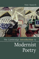 Book cover of: Cambridge Introduction to Modernist Poetry. By: Howarth, Peter