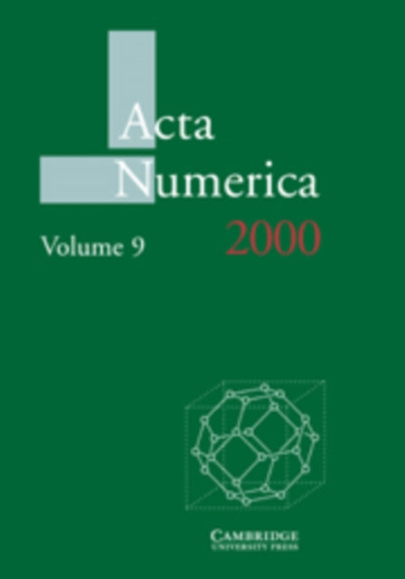 Book cover of: Acta Numerica 2000: Volume 9. By: Arieh Iserles