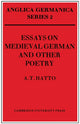 Book cover of: Essays on Medieval German and Other Poetry. By: Arthur Thomas Hatto