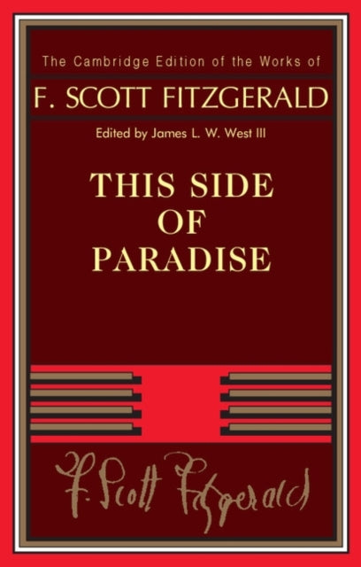 Book cover of: This Side of Paradise
