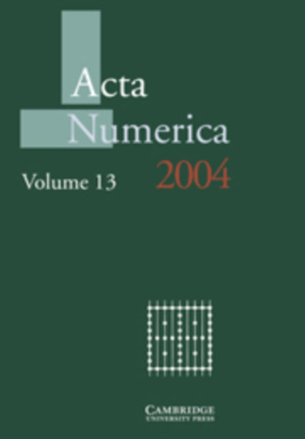 Book cover of: Acta Numerica 2004: Volume 13. By: Arieh Iserles