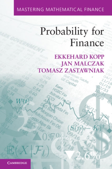 Book cover of: Probability for Finance