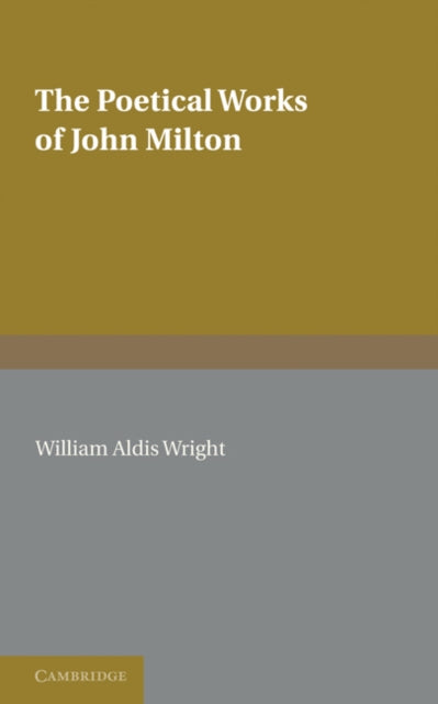 Book cover of: Poetical Works of John Milton. By: John Milton
