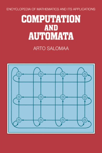 Book cover of: Computation and Automata. By: Arto Salomaa